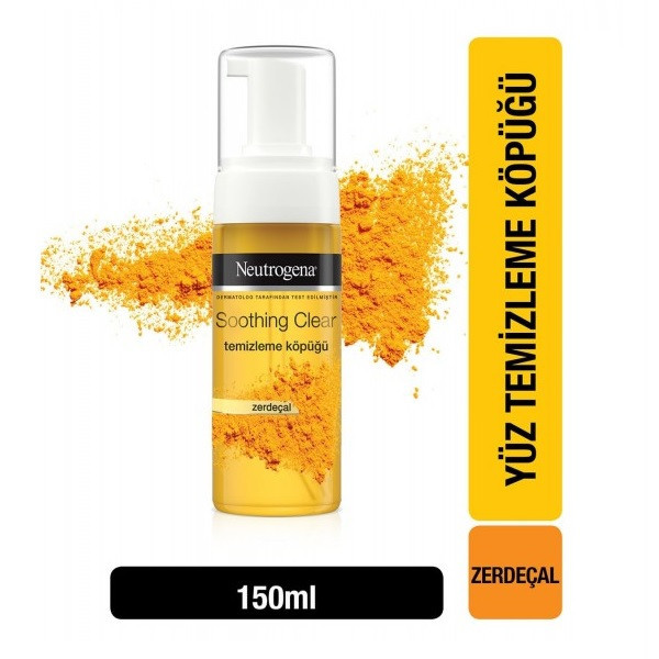 فوم شستشو صورت نوتروژینا مدل Soothing Clear حجم 150 میلی لیتر