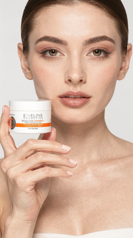 کرم ضد چروک اولاین مدل Vitamin C حجم 50 میلی لیتر