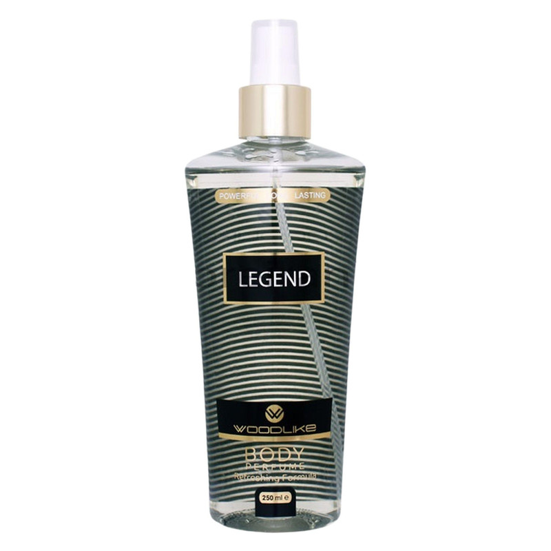بادی اسپلش مردانه وودلایک مدل لجند LEGEND حجم 250 میلی لیتر