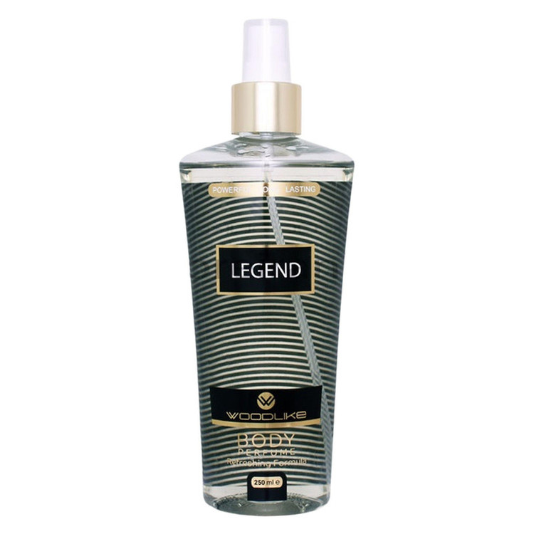 بادی اسپلش مردانه وودلایک مدل لجند LEGEND حجم 250 میلی لیتر