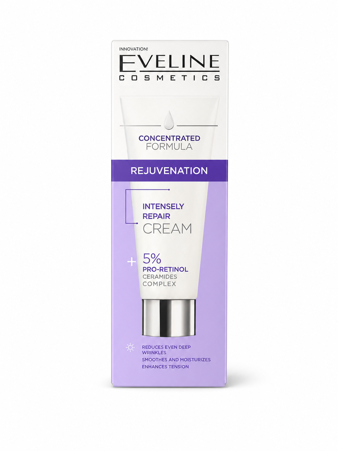 کرم ترمیم‌کننده و جوان‌کننده اولاین Concentrated Formula Rejuvenation با پرو رتینول و سرامید