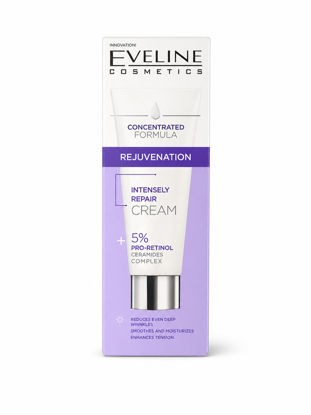 کرم ترمیمکننده و جوانکننده اولاین Concentrated Formula Rejuvenation با پرو رتینول و سرامید