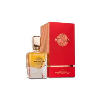 ادوپرفیوم زنانه ماری گلد (Mari Gold) حجم 90 میلیلیتر | عطر زنانه ماندگار با رایحه گلی و میوهای