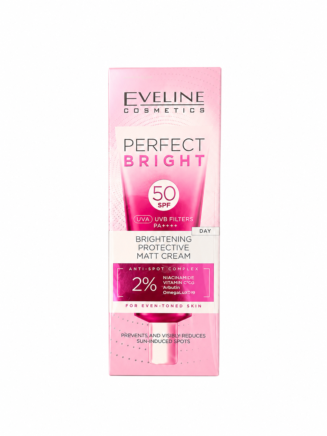 کرم ضدآفتاب و روشن‌کننده اولاین مدل Perfect Bright SPF 50 حجم 50 میلی لیتر