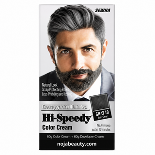 رنگ موی مردانه های اسپیدی شماره GRAY 10 خاکستری دودی