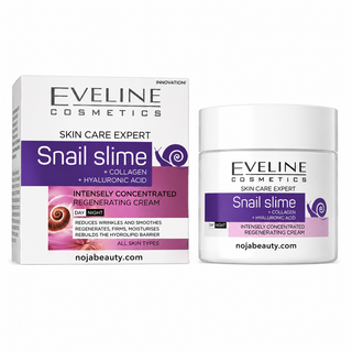 کرم بازسازیکننده و جوانساز حلزون اولاین Snail Slime با کلاژن و هیالورونیک اسید حجم ۵۰ میلیلیتر