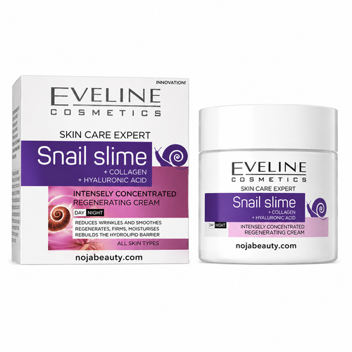 کرم بازسازیکننده و جوانساز حلزون اولاین Snail Slime با کلاژن و هیالورونیک اسید حجم ۵۰ میلیلیتر