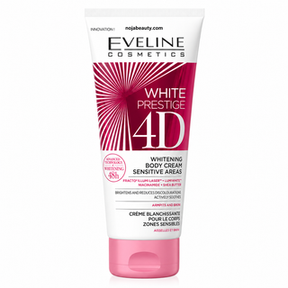 کرم روشن کننده نواحی حساس بدن اولاین White Prestige 4D حجم 100 میلی لیتر