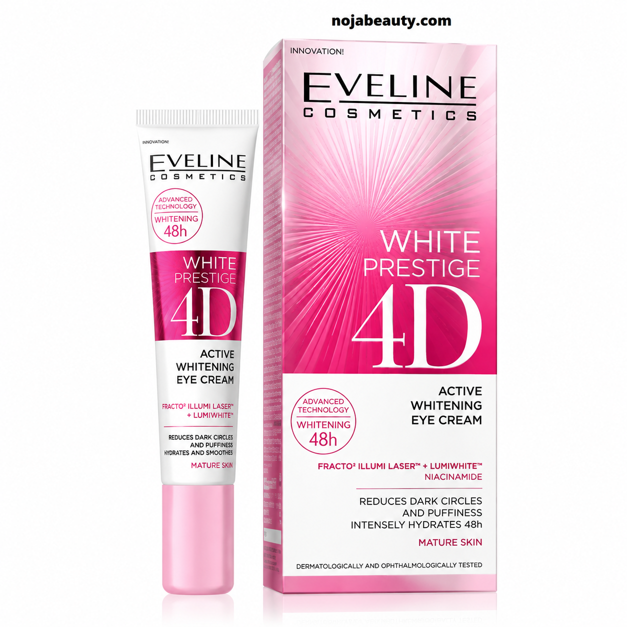 خرید و قیمت کرم دور چشم روشن کننده اولاین White Prestige 4D حجم 15 میلی لیتر