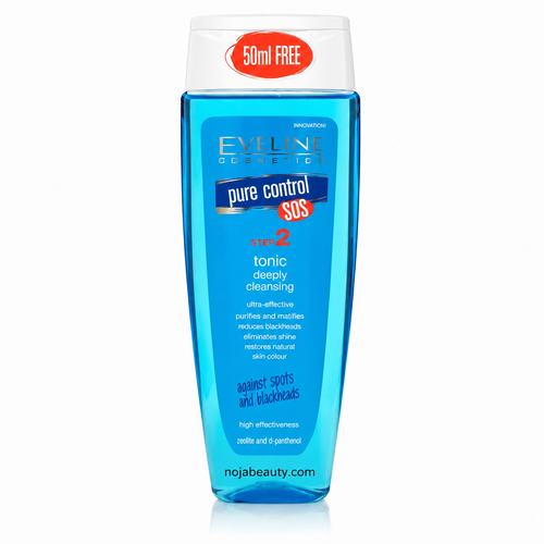 قیمت و خرید تونیک کوچک کننده منافذ و پاک کننده صورت اولاین Pure Control SOS حجم 250 میلیلیتر