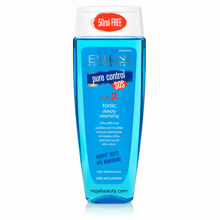 قیمت و خرید تونیک کوچک کننده منافذ و پاک کننده صورت اولاین Pure Control SOS حجم 250 میلیلیتر