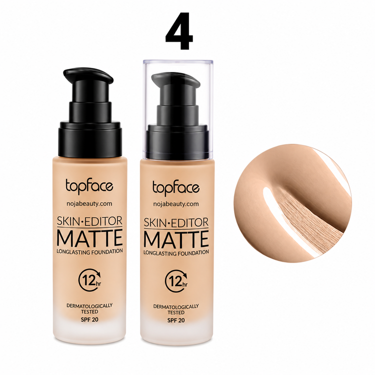 کرم پودرتاپ فیس مدل اسکین ادیتور مات Skin Editor Matte SPF20 ماندگاری 12 ساعته حجم 35 میلی لیتر