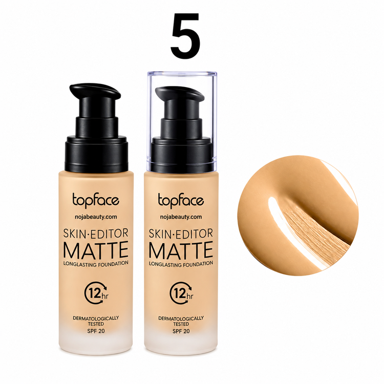 کرم پودرتاپ فیس مدل اسکین ادیتور مات Skin Editor Matte SPF20 ماندگاری 12 ساعته حجم 35 میلی لیتر