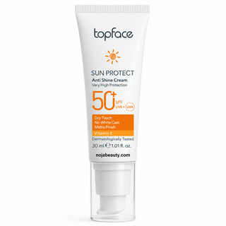 ضد آفتاب تاپ فیس Sun Protect Anti Shine Cream SPF 50+ حجم ۳۰ میلیلیتر