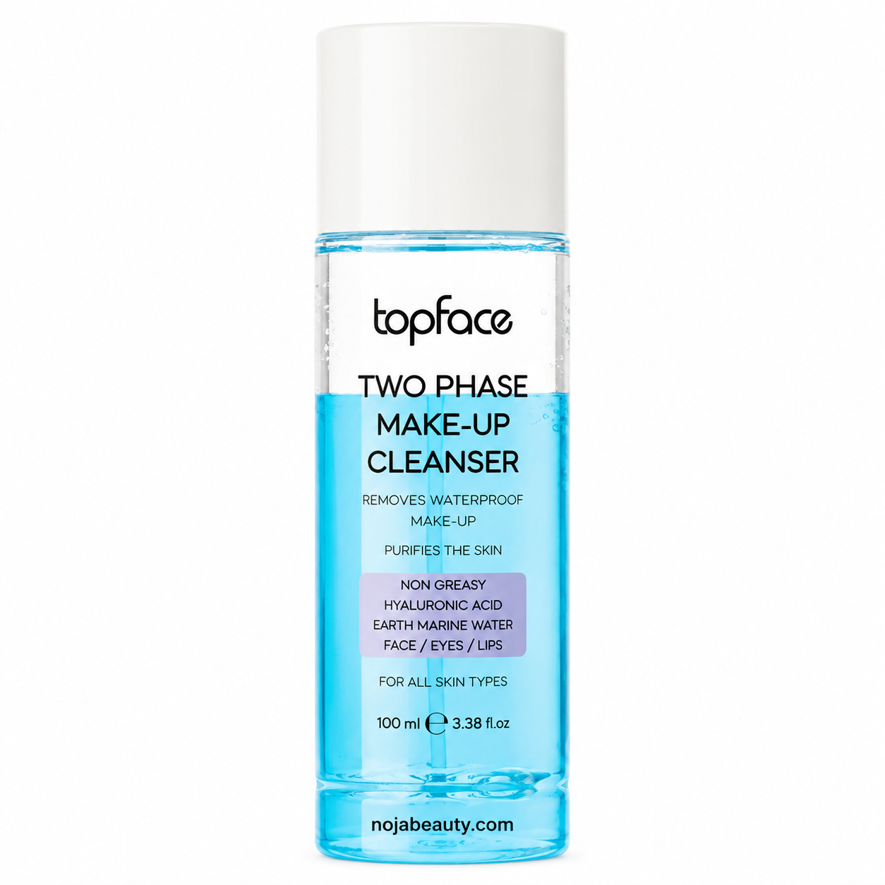 پاک‌کننده آرایش دوفاز تاپ فیس Two Phase Make-Up Cleanser حجم ۱۰۰ میلی‌لیتر