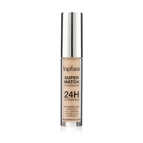 کانسیلر تاپ فیس مدل سوپر مچ 24H Hydrating حجم ۶ میلیلیتر با هیالورونیک اسید