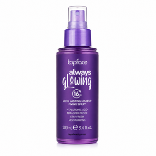 اسپری فیکس آرایش تاپ فیس مدل Always Glowing 16HR حجم 100 میلیلیتر