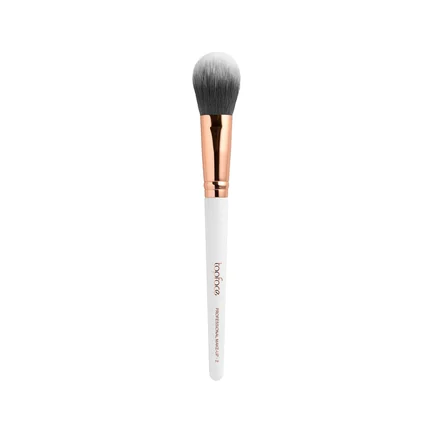 براش رژگونه تاپ فیس مدل Blush Brush F02 با الیاف نرم تاکلون و طراحی زاویه‌دار