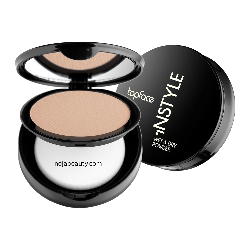 پنکیک دوکاره تاپ فیس مدل Instyle Wet & Dry Powder حجم ۱۰ گرم