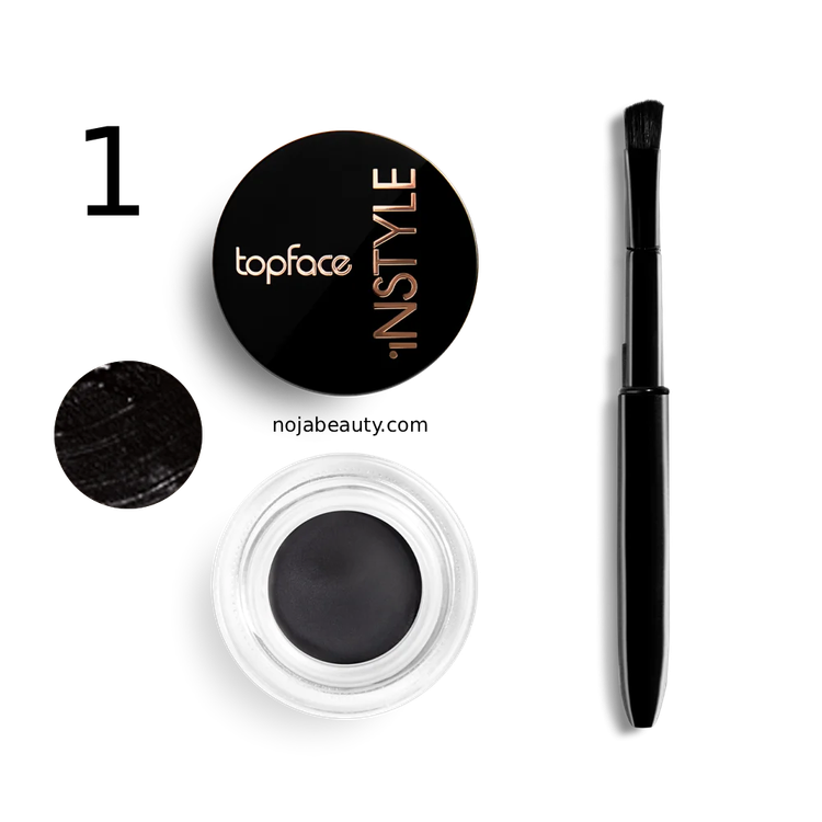 خط چشم ژله ای تاپ فیس مدل Instyle Gel Eyeliner حجم ۳.۵ گرم