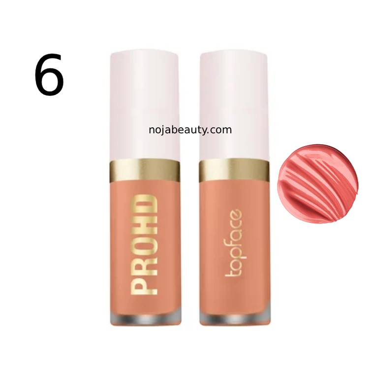 رژگونه مایع تاپ فیس مدل PROHD Hypnotic Bloom Liquid Blush حجم 7 میلیلیتر