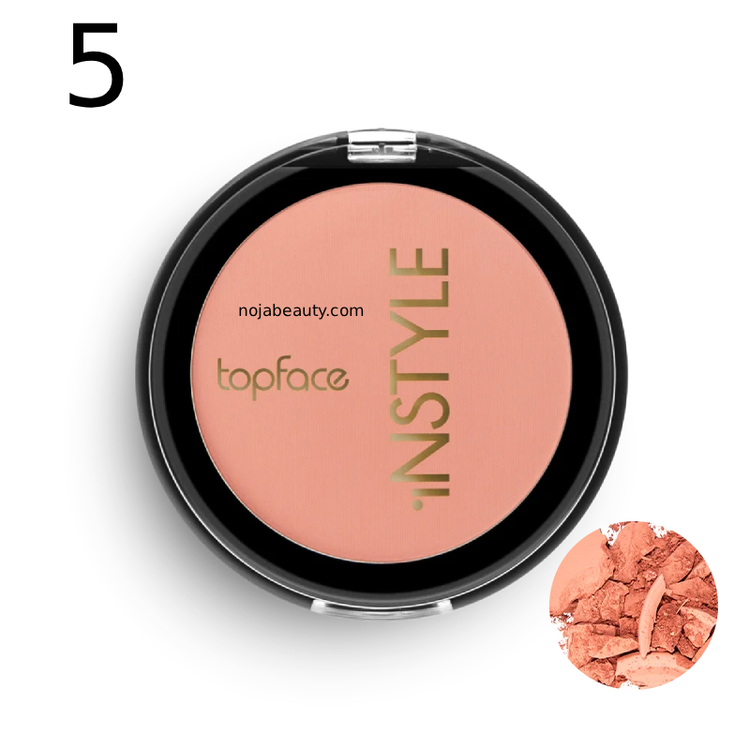 قیمت و خرید رژگونه پودری تاپ فیس مدل ایناستایل (Instyle Blush On) حجم 10 گرم