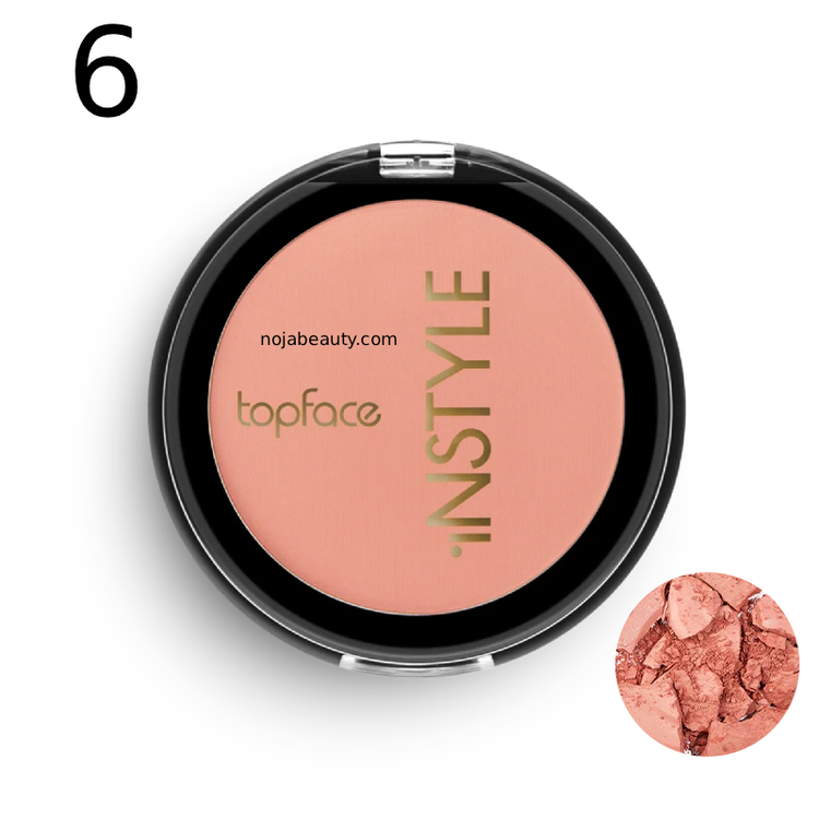 قیمت و خرید رژگونه پودری تاپ فیس مدل ایناستایل (Instyle Blush On) حجم 10 گرم