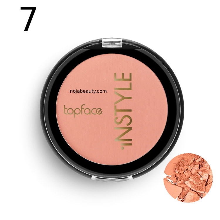 قیمت و خرید رژگونه پودری تاپ فیس مدل ایناستایل (Instyle Blush On) حجم 10 گرم