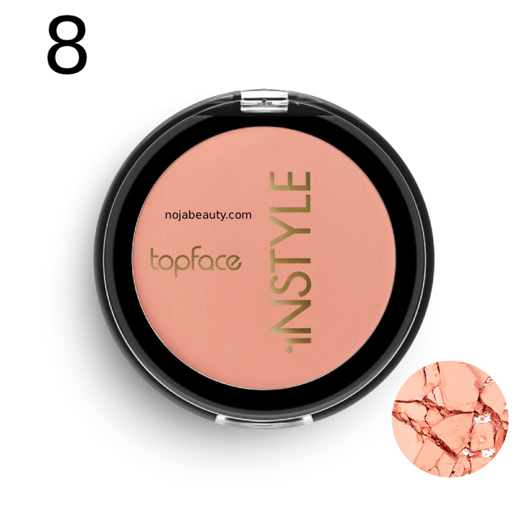 قیمت و خرید رژگونه پودری تاپ فیس مدل ایناستایل (Instyle Blush On) حجم 10 گرم
