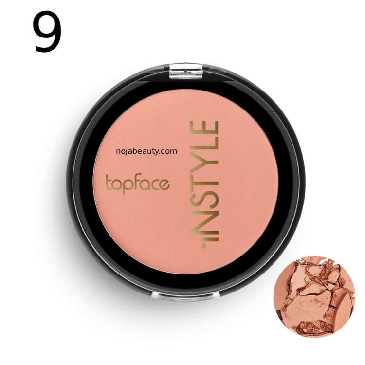 قیمت و خرید رژگونه پودری تاپ فیس مدل ایناستایل (Instyle Blush On) حجم 10 گرم