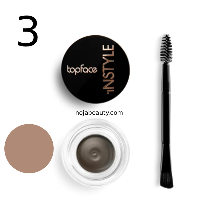 ژل ابرو تاپ فیس مدل Instyle Eyebrow Gel