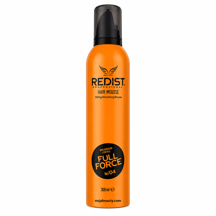 Redist Professional Full Force Hair Mousse No.04 300ml – Volumizing & Strong Hold Hair Mousse