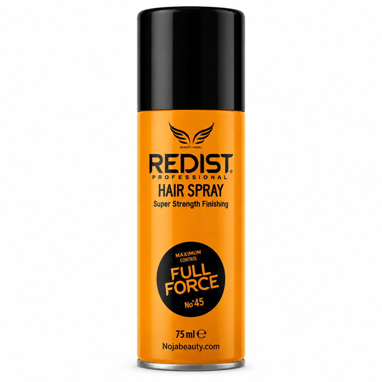 Redist Professional Full Force No45 Hair Spray 75ml orange bottle