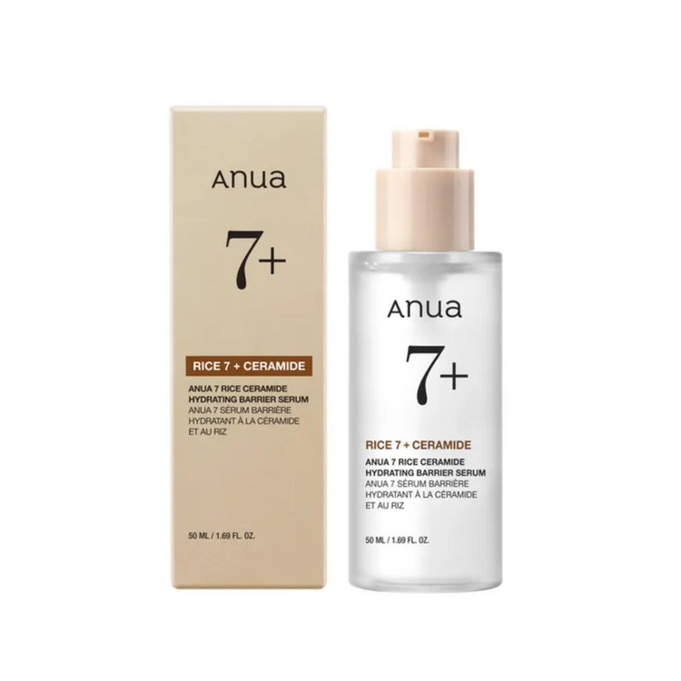 سرم ترمیم کننده و تقویت کننده آنوا حاوی سرامید مدل rice7+ceramide حجم 50 میلی لیتر