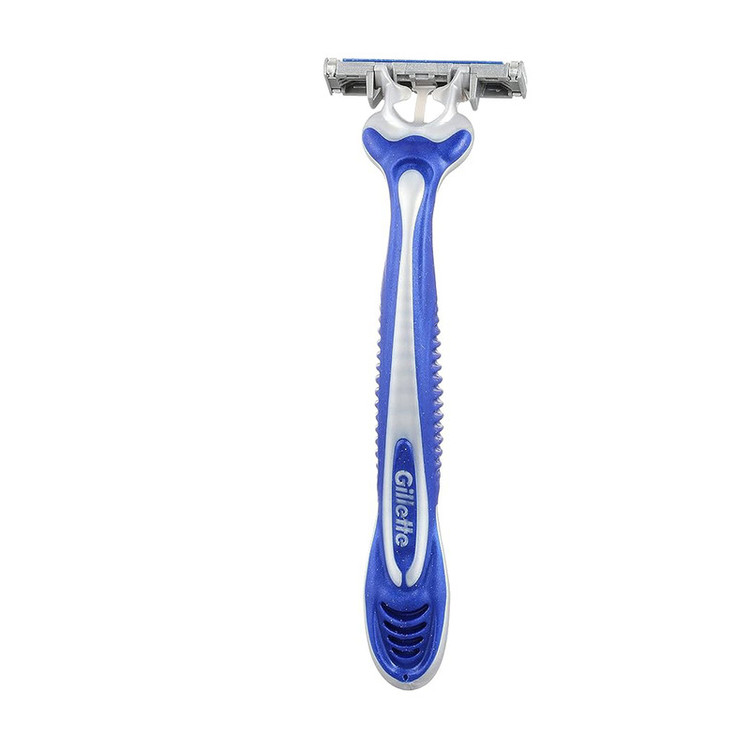 تیغ اصلاح ژیلت 3 تیغ مدل Blue3 Comfort بسته 3 عددی