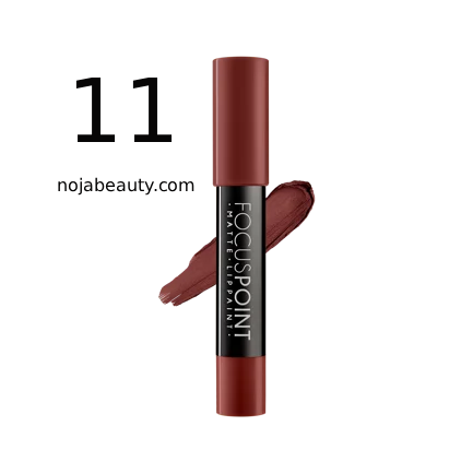 رژلب مدادی مات تاپ فیس Focus Point Matte Lippaint حجم ۳.۵ گرم با بافت مخملی و پوشش یکدست