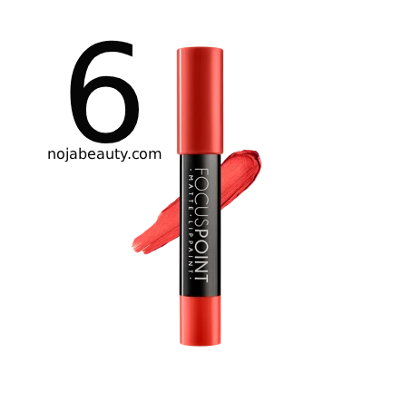 رژلب مدادی مات تاپ فیس Focus Point Matte Lippaint حجم ۳.۵ گرم با بافت مخملی و پوشش یکدست