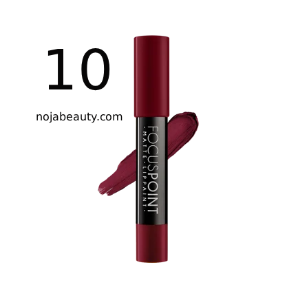 رژلب مدادی مات تاپ فیس Focus Point Matte Lippaint حجم ۳.۵ گرم با بافت مخملی و پوشش یکدست