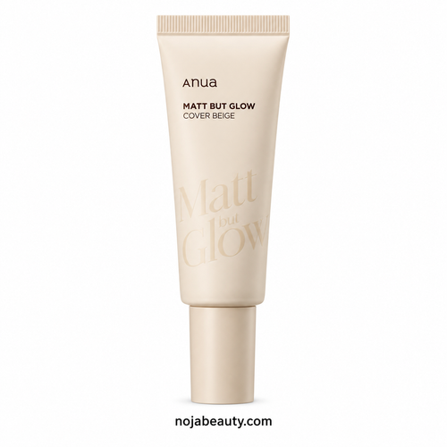 کرم ضد آفتاب مات کننده پوست آنوا مدل Matt But Glow Cover Beige SPF50+ حجم ۵۰ میلیلیتر