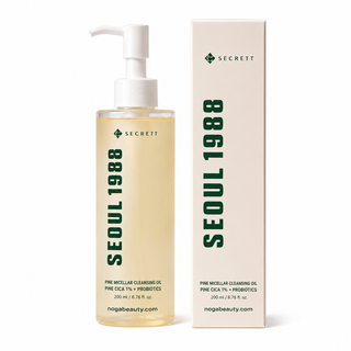 روغن پاک کننده صورت سئول 1988 مدل Pine Cica 1% + Probiotics حجم 200 میلیلیتر