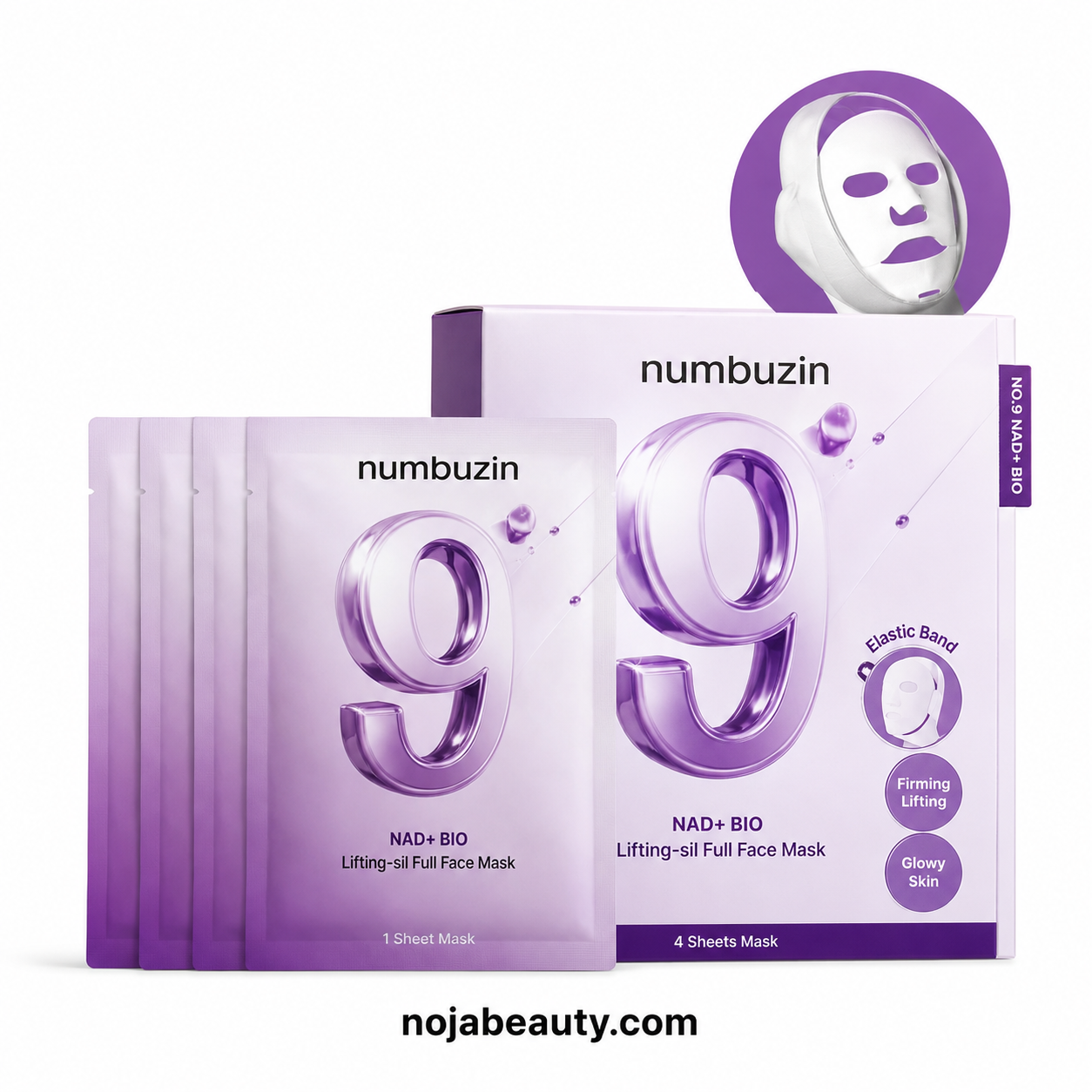 ماسک لیفتینگ و ضدچروک نامبوزین شماره 9 NAD+ BIO