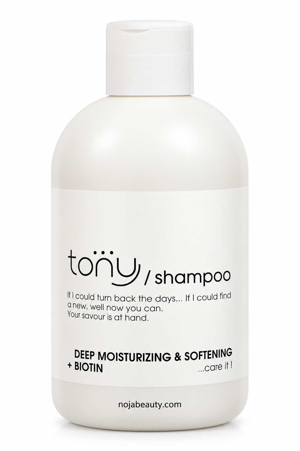 شامپو تونی حاوی بیوتین مدل Deep Moisturizing & Softening حجم 250 میلی‌لیتر