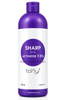 اکسیدان تونی مدل SHARP 25 Vol. Activator 7.5% حجم 900 گرم