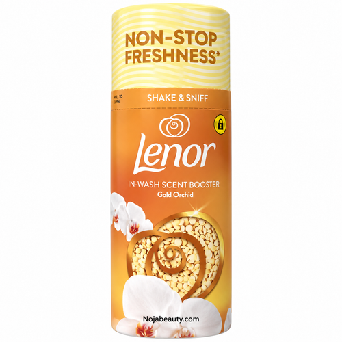 خوشبوکننده لباس لنور Gold Orchid مدل In-Wash Scent Booster با رایحه ارکیده طلایی