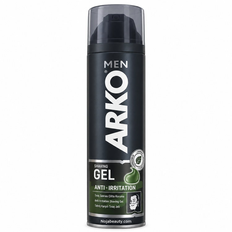 ژل اصلاح آرکو من Anti-Irritation حجم ۲۰۰ میلیلیتر مناسب پوست حساس