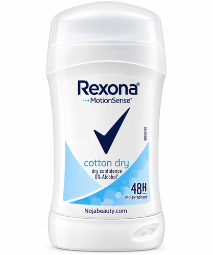 استیک ضد تعریق زنانه رکسونا مدل Cotton Dry با محافظت ۴۸ ساعته حجم ۴۰ میلیلیتر