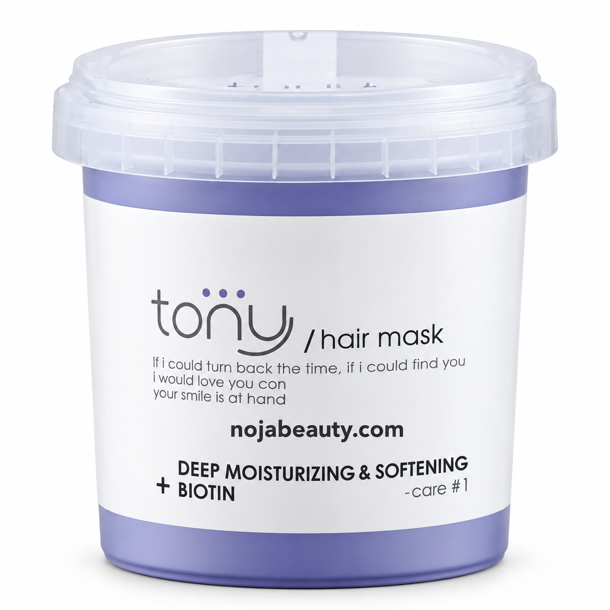 ماسک مو تونی مدل Hair Mask حاوی بیوتین حجم 375 میلی‌لیتر