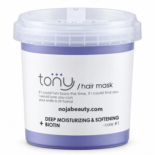 ماسک مو تونی مدل Hair Mask حاوی بیوتین حجم 375 میلیلیتر