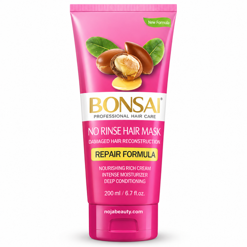 ماسک مو بدون آبکشی بونسای مدل Repair Formula مناسب موهای آسیبدیده حجم 200 میلیلیتر