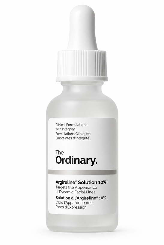 سرم ضد چروک و پرکننده خطوط آرژیرلین اوردینری Argireline Solution 10% حجم 30 میلیلیتر